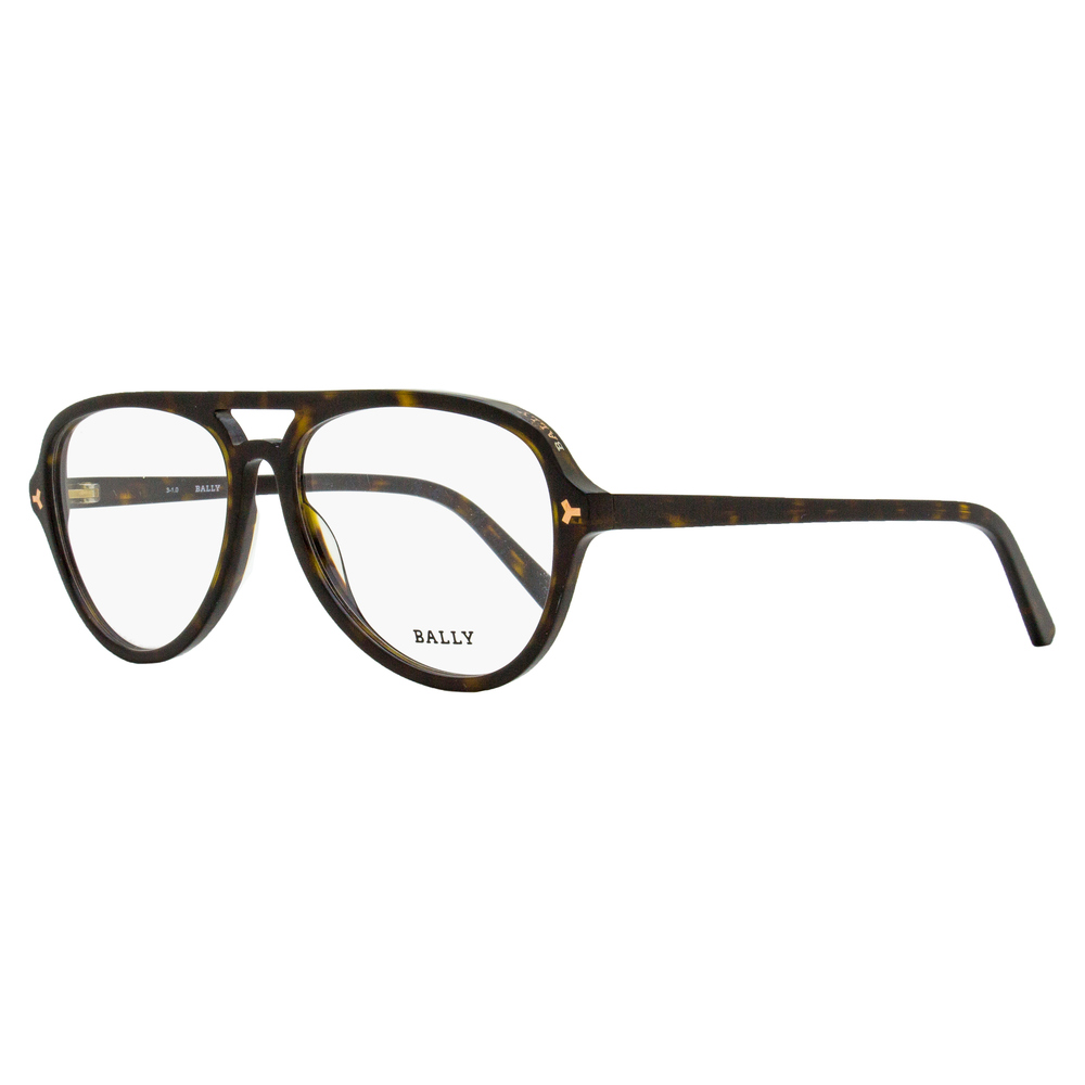 Bally Pilot Eyeglasses BY5031 052 Dark Havana 57mm